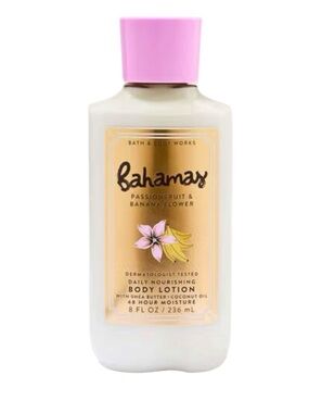 BATH & BODY WORKS BAHAMAS PASSIONFRUIT & BANANA FLOWER BODY LOTION